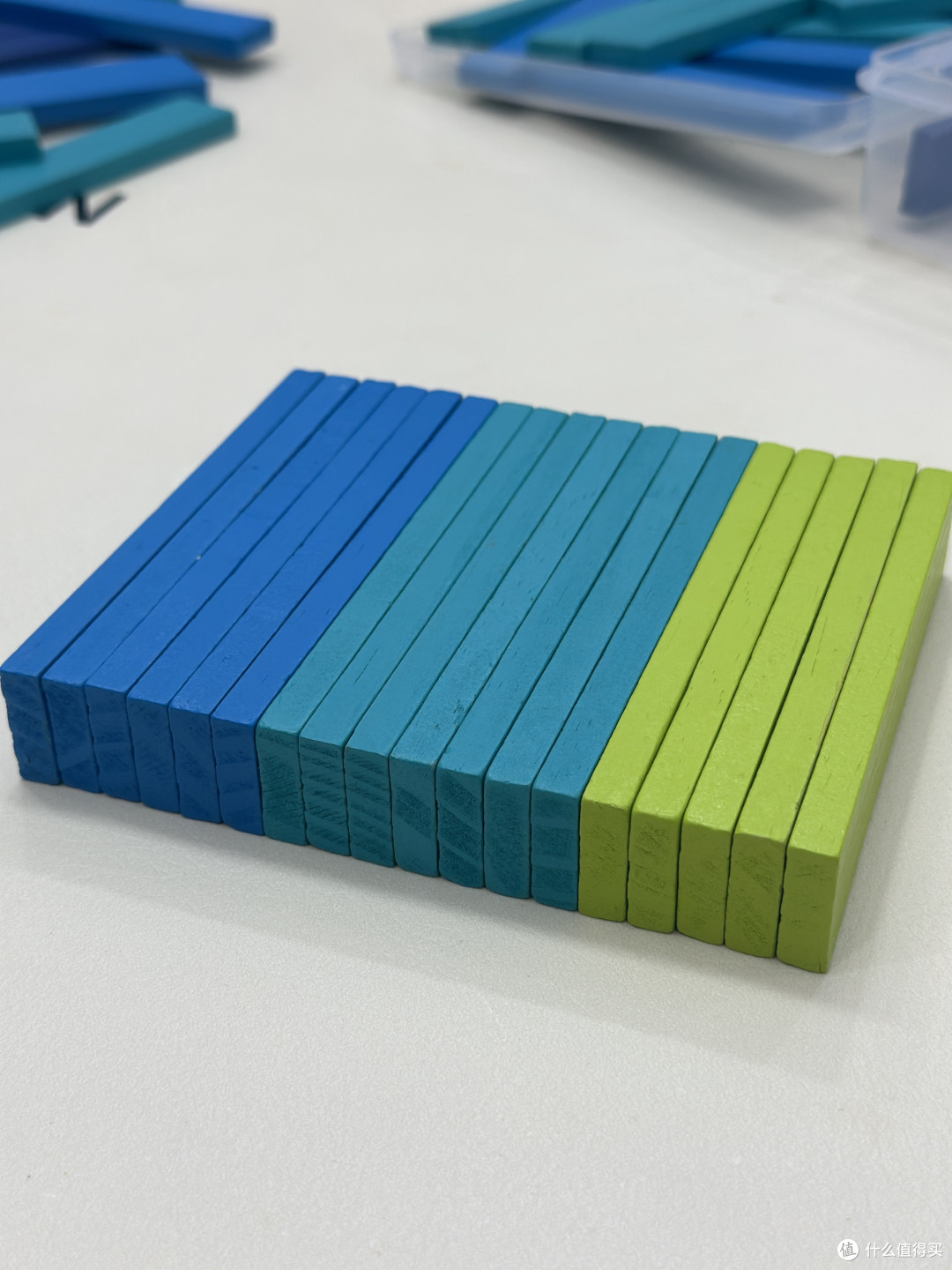 弥鹿玩具~冷色系阿基米德积木