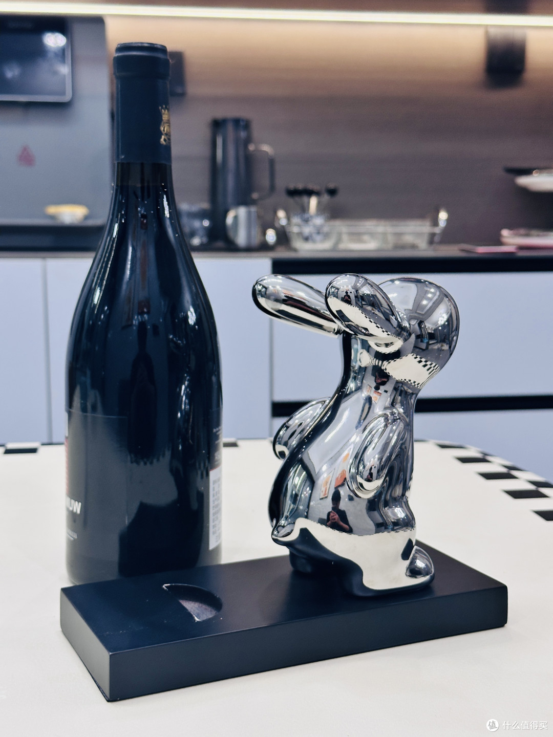 兔年qu一个兔子红酒架,给红酒安了个家