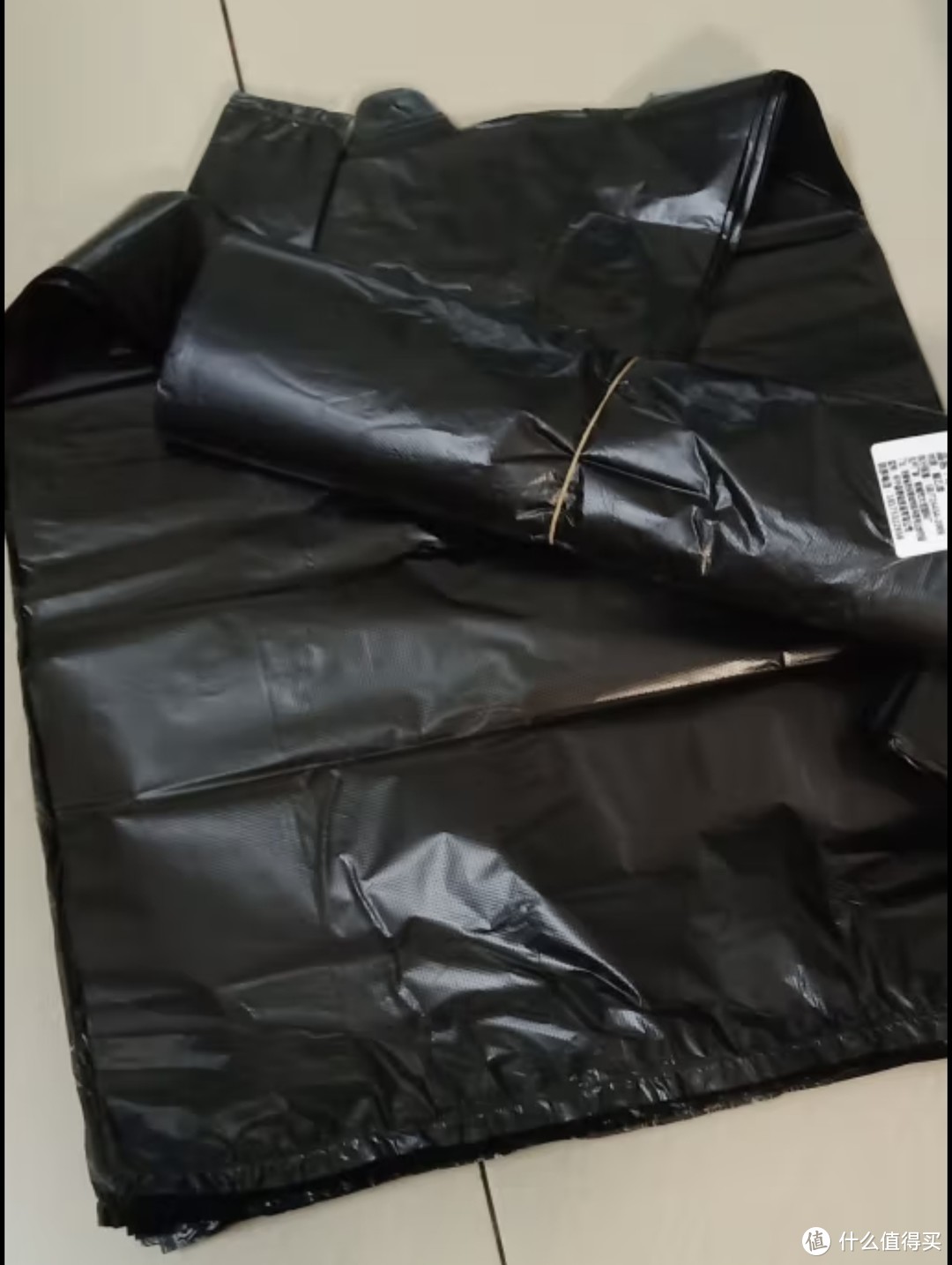 木木呷黑色垃圾袋家用加厚手提式背心款厨房一次性拉圾袋塑料袋 32*52cm普通款100个