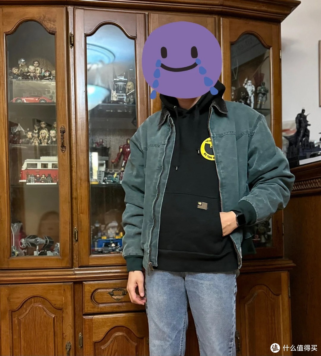 Vintage carhartt J14，但是狂飙配色