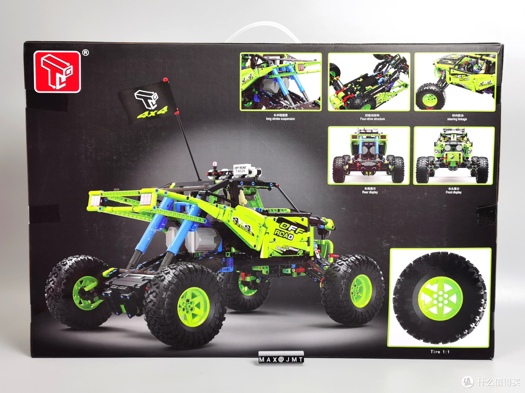 虚测评篇三百二十二真大脚车泰高乐巨型4x4探险者