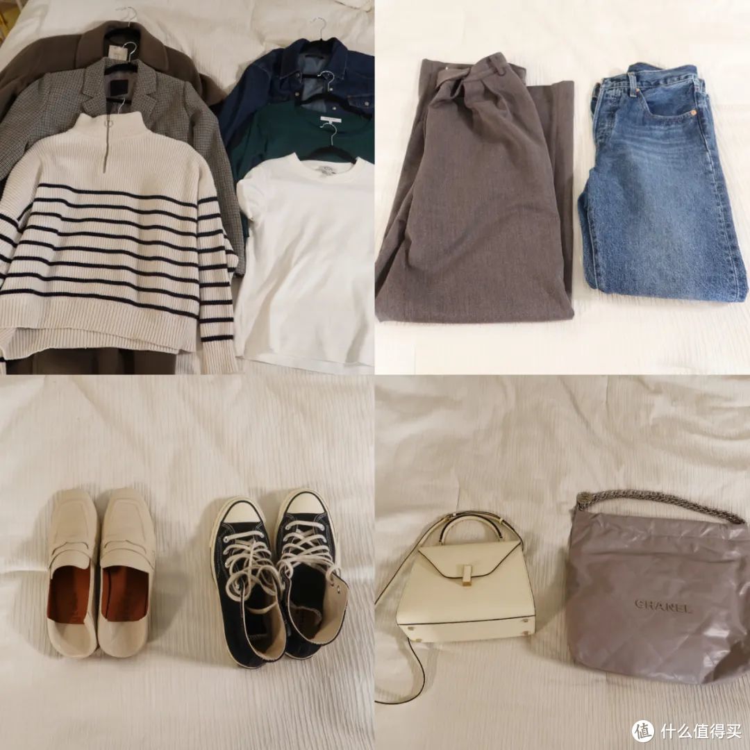 早春胶囊衣橱 | 8件衣服2双鞋，我搭出了9个LOOK