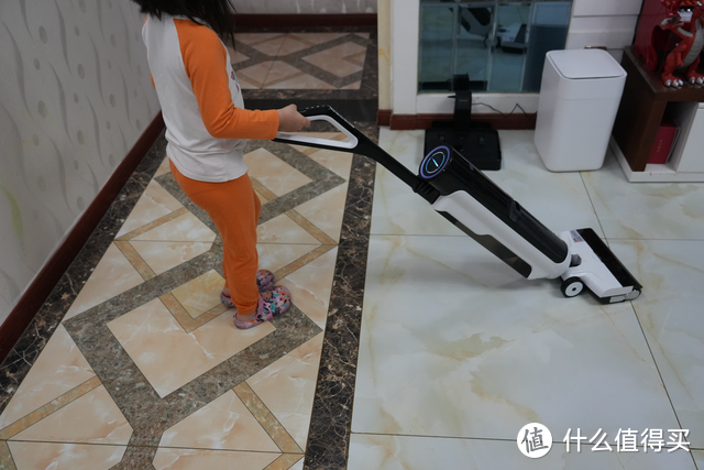 希亦T800无线智能洗地机：家庭清洁洗拖吸吹干一次轻松搞定