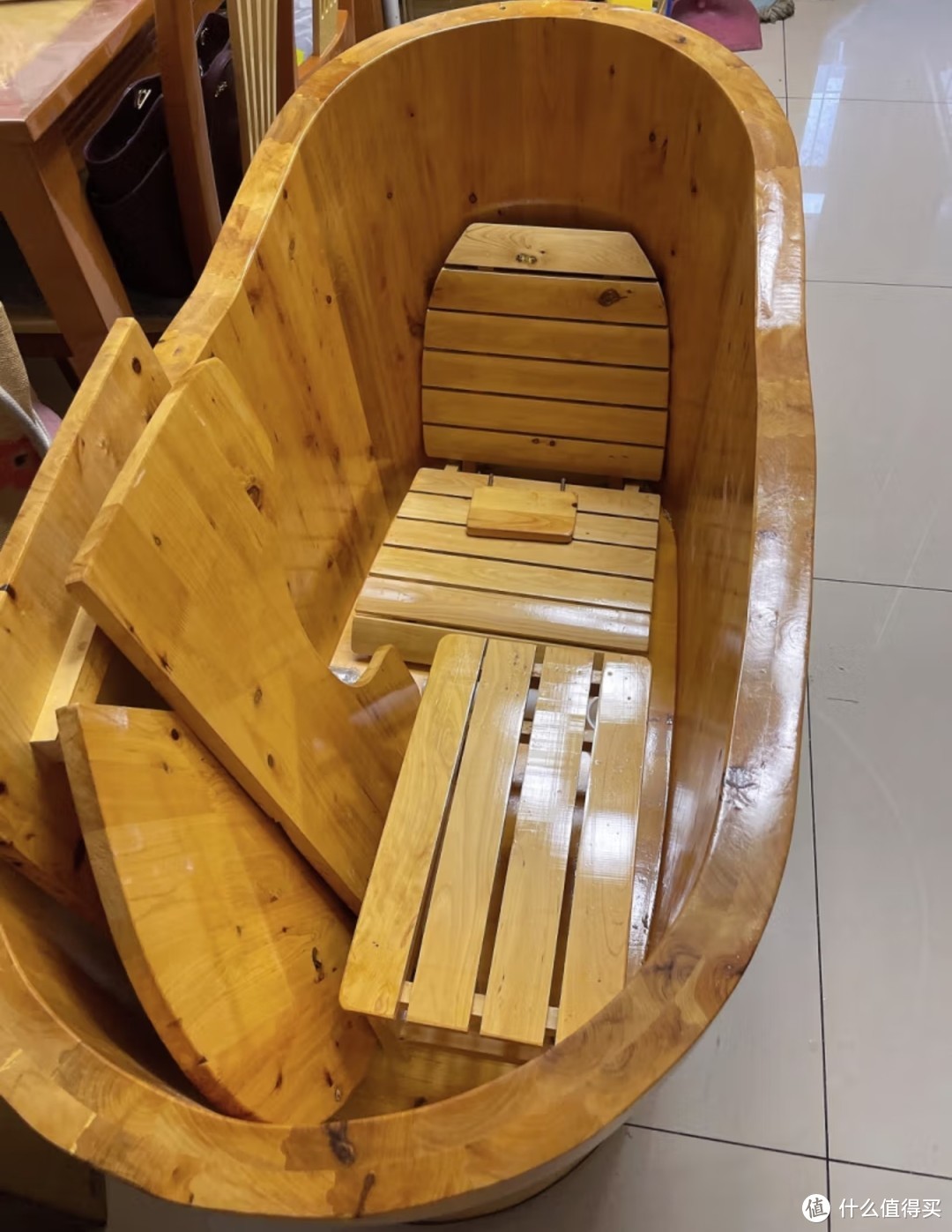 木太祖木桶浴桶成人浴澡缸木质泡澡桶洗澡实木桶恒温熏蒸沐浴澡盆蒸泡