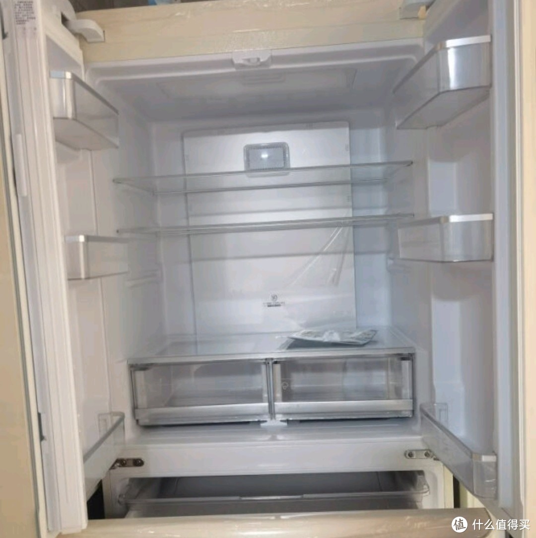 小吉(MINIJ)448升双变频风冷无霜复古智能法式多门内嵌式冰箱自营除菌干湿分储低噪节能BCD-JF448WM
