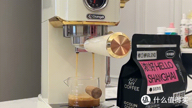 咖啡爱好者的入门好选择，长帝银河意式半自动咖啡机
