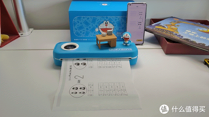 精致童趣不卡纸，哆啦A梦联名的喵喵学习打印机F2S体验报告来啦！