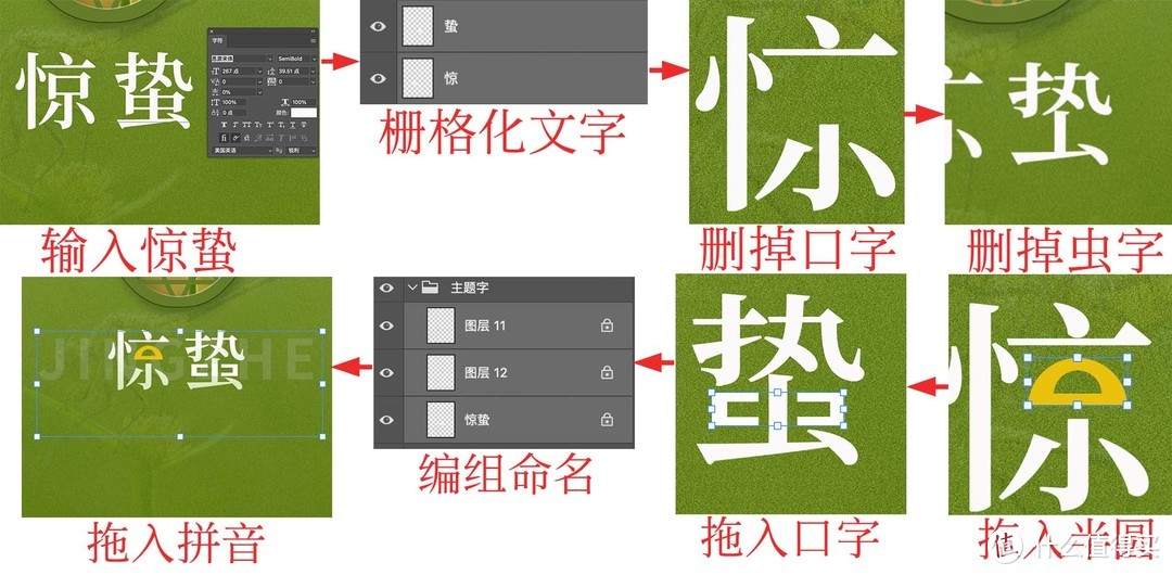 做一张中国传统二十四节气海报【惊蛰】