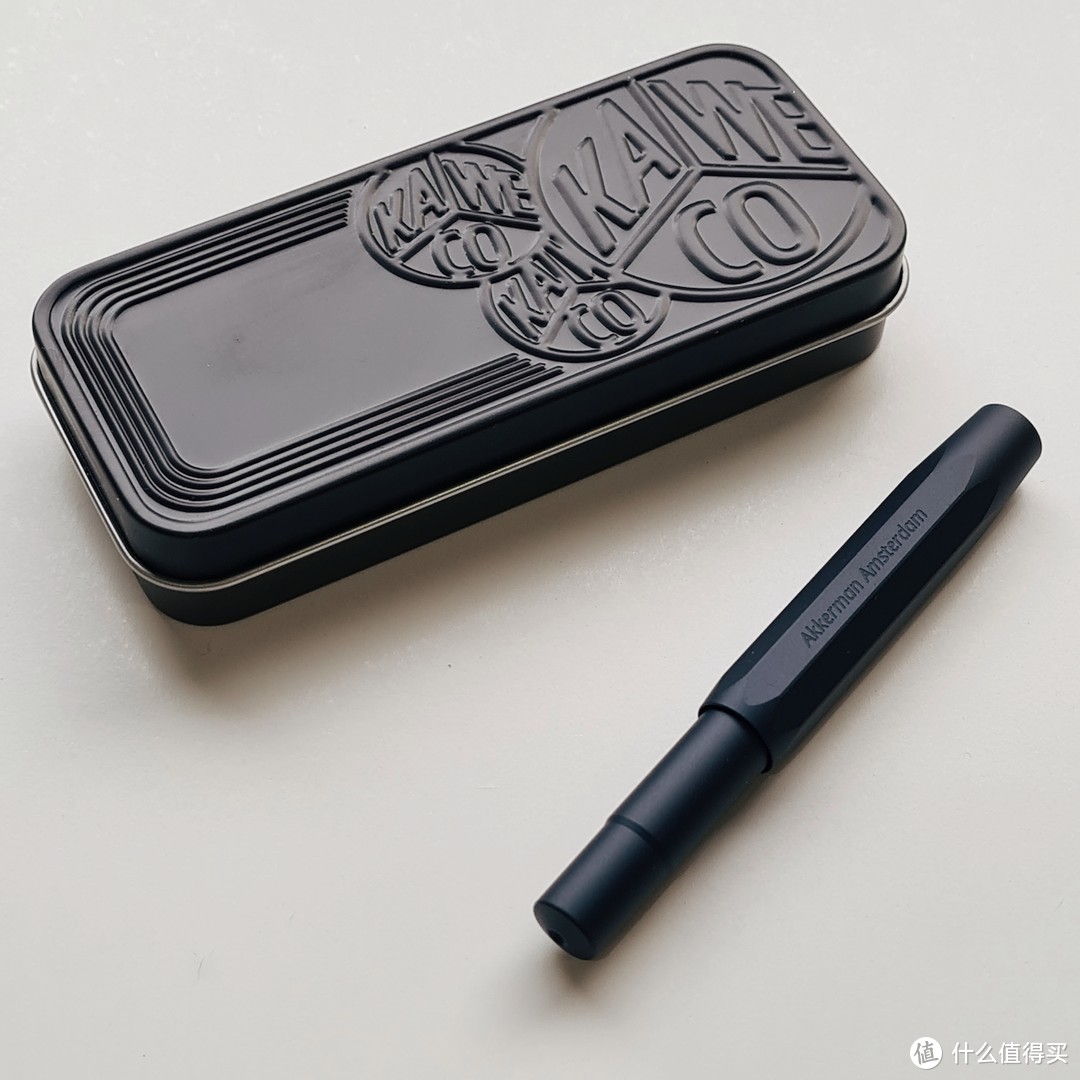 绝不容错过的入门限量钢笔: Kaweco Akkerman日蚀蓝开箱