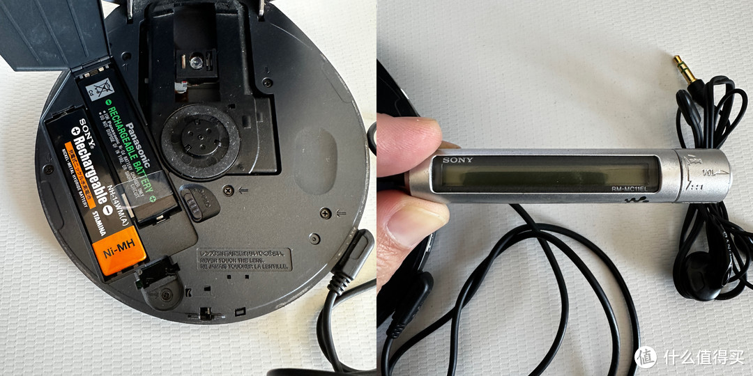 索尼D-E888 CD随身听内部和线控