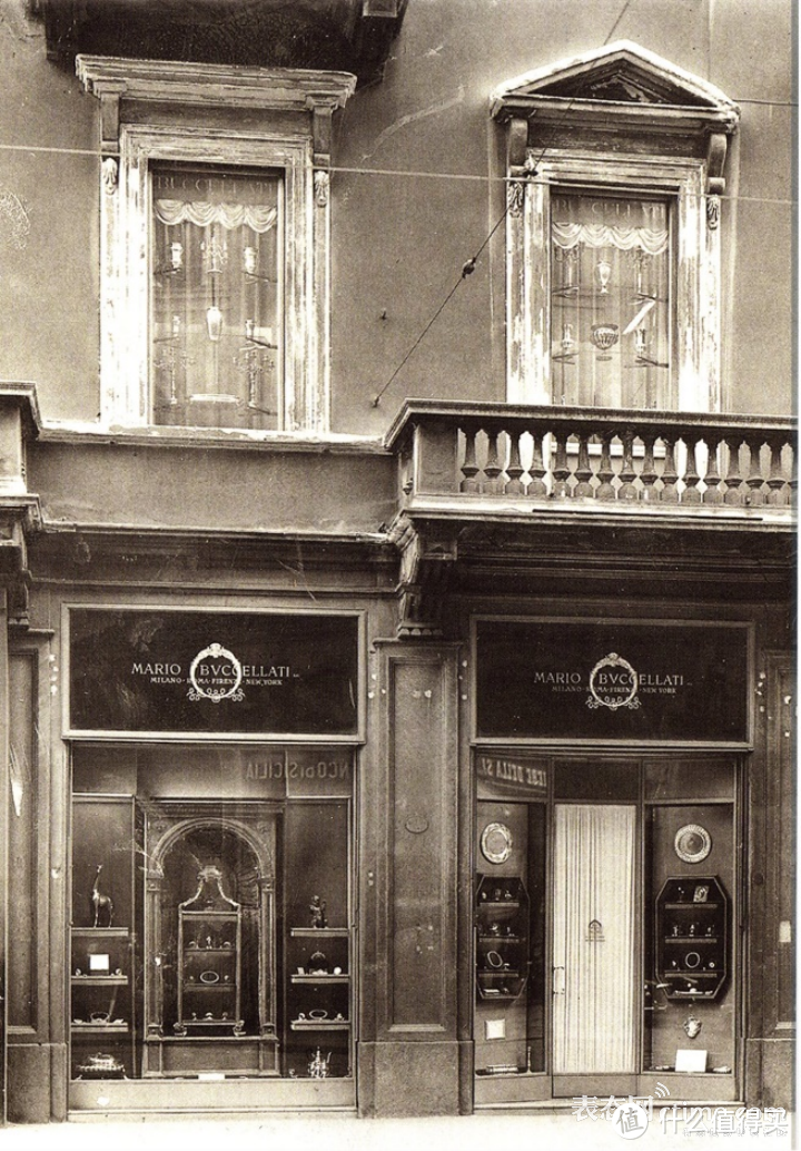 布契拉提在米兰的第一家精品店 