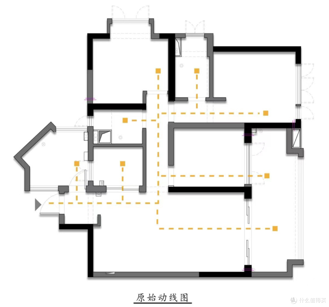 难怪很多家庭都喜欢把床转个方向!看了她105㎡家,才知道有多爽
