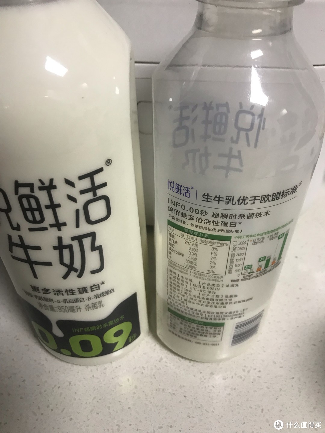 鲜牛奶，还是3.6g蛋白的香