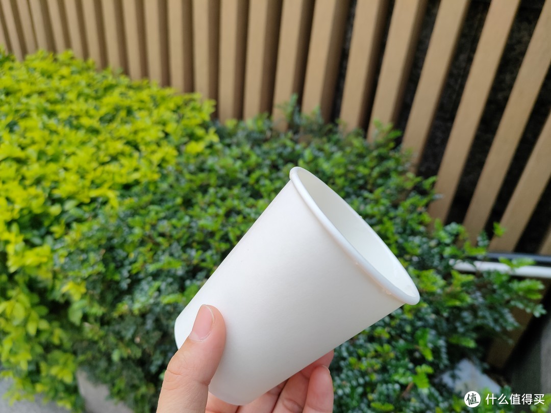 ​纯白色一次性加厚纸杯 - 专为实用而设计