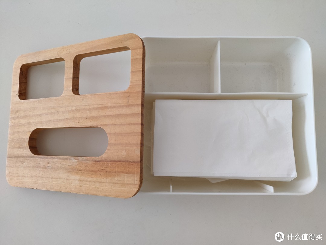 实用竹木纸巾盒，简约而美丽