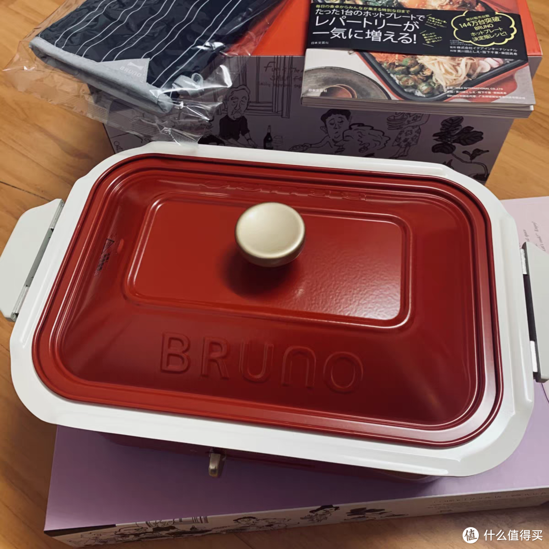 日本Bruno小方锅家用网红多功能料理锅