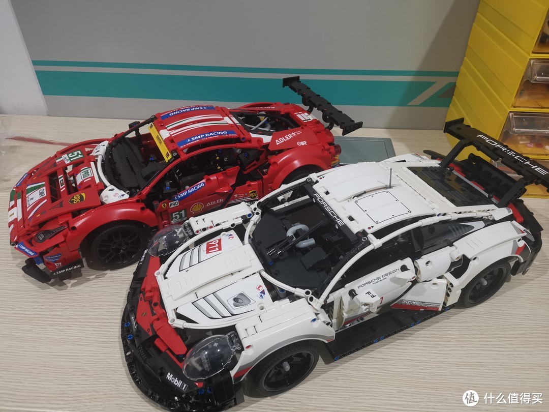 LEGO 科技机械组系列 42125 冠军赛车 法拉利 488 GTE 开箱评测