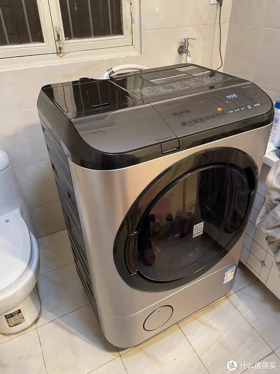 Hitachi/日立 10KG日本原装进口能除螨BD-NX100EC洗烘一体洗衣机 