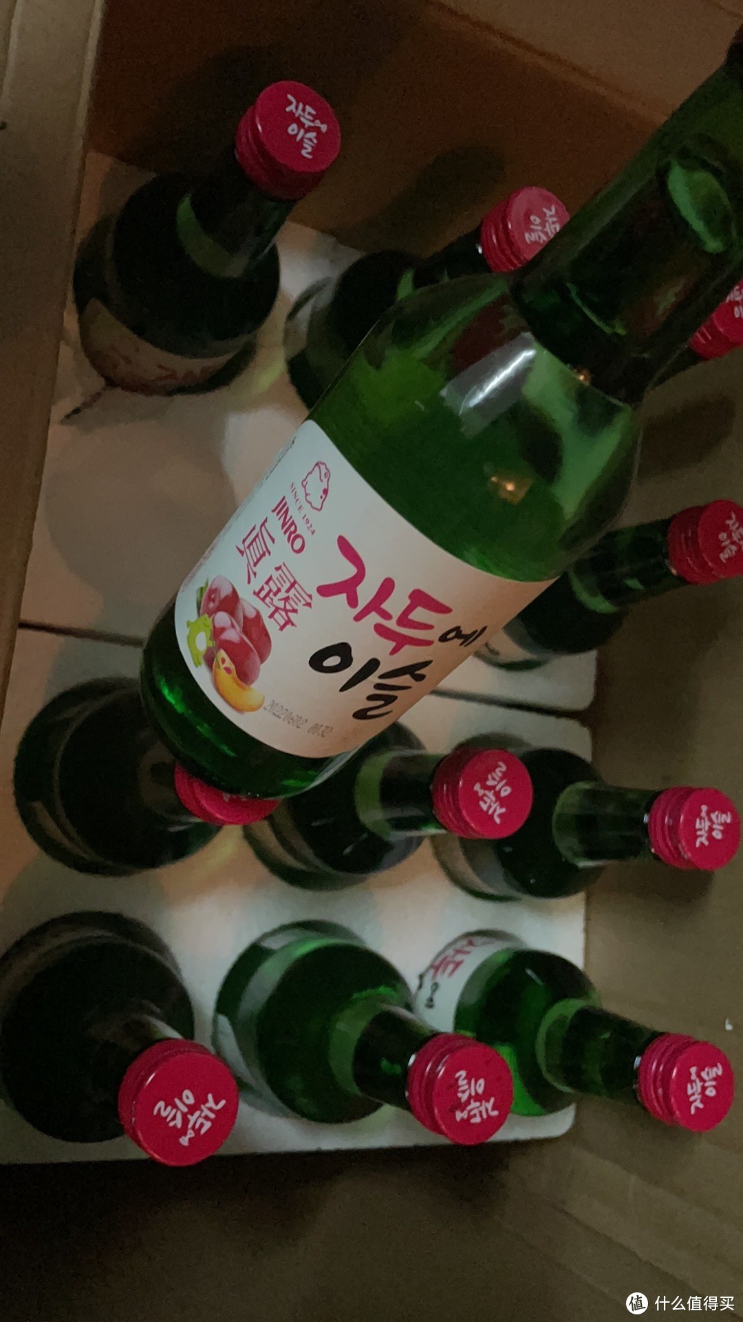 韩国真露果味烧酒，好喝不上头！