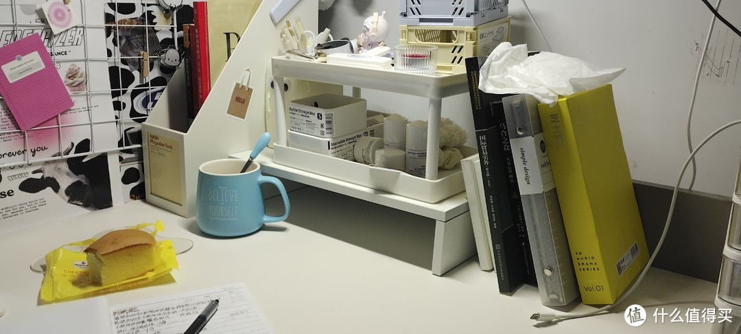 书桌改造好物-防水防油书桌ins风皮革桌布，让书桌瞬间干净整洁
