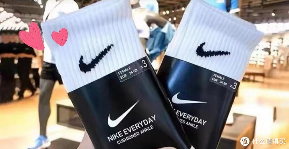 耐克Nike中长筒袜3双直接买就行了
