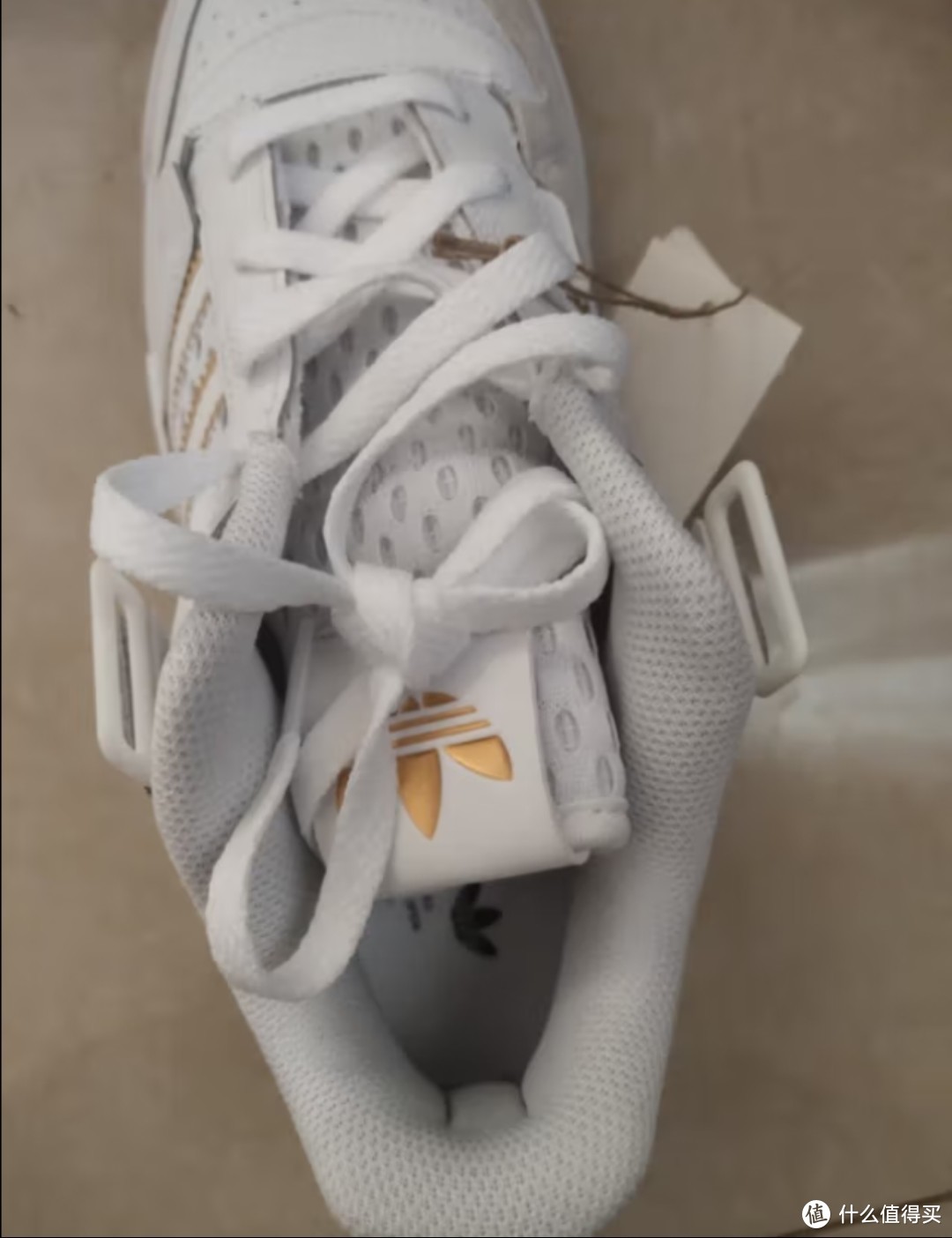 adidas阿迪达斯官方三叶草FORUM EXHIBIT男女低帮休闲篮球鞋小白鞋GX1524 白/米色 41(255mm)