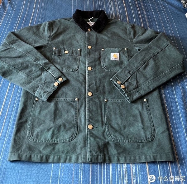 カバーオール海外品 carhartt wip OG CHORE COAT ブルー M - カバーオール