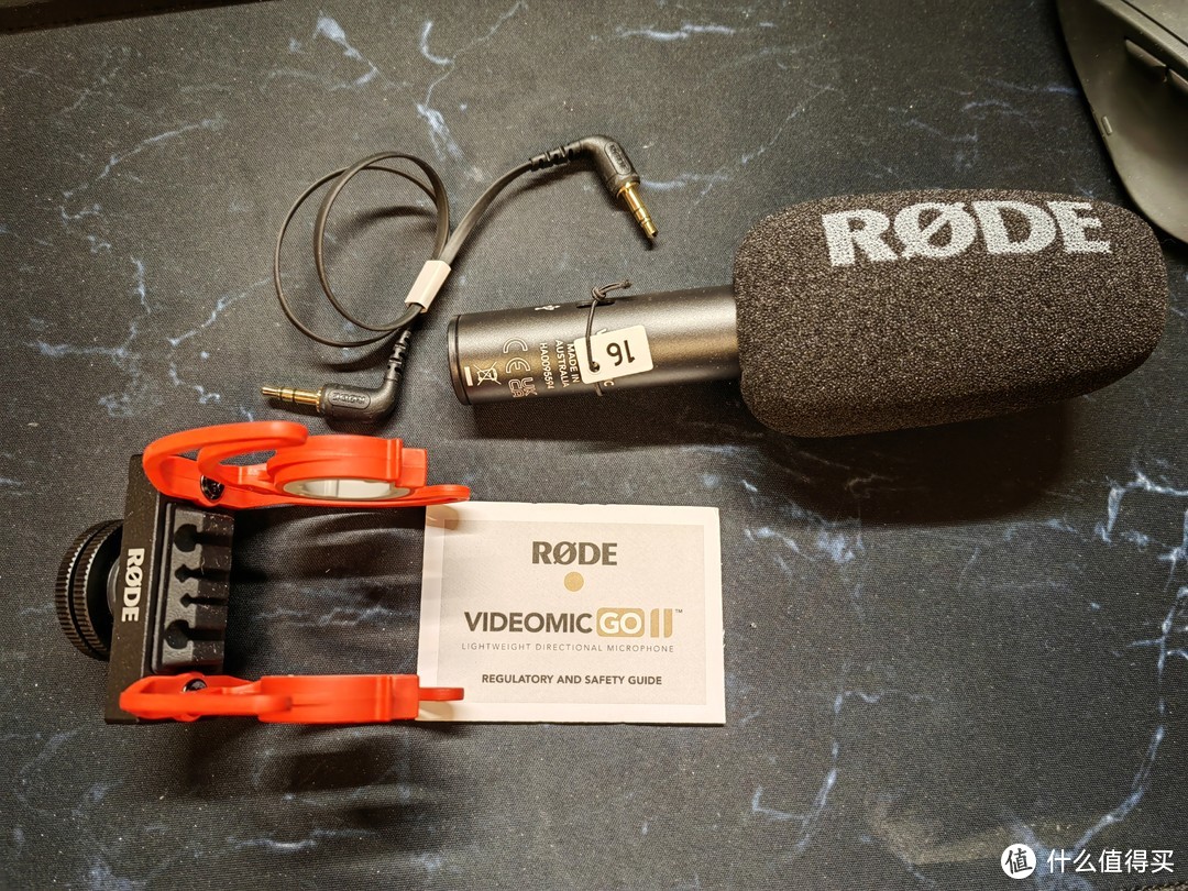 罗德RODE VideoMic GO II 指向性机顶麦克风 相机手机短视频