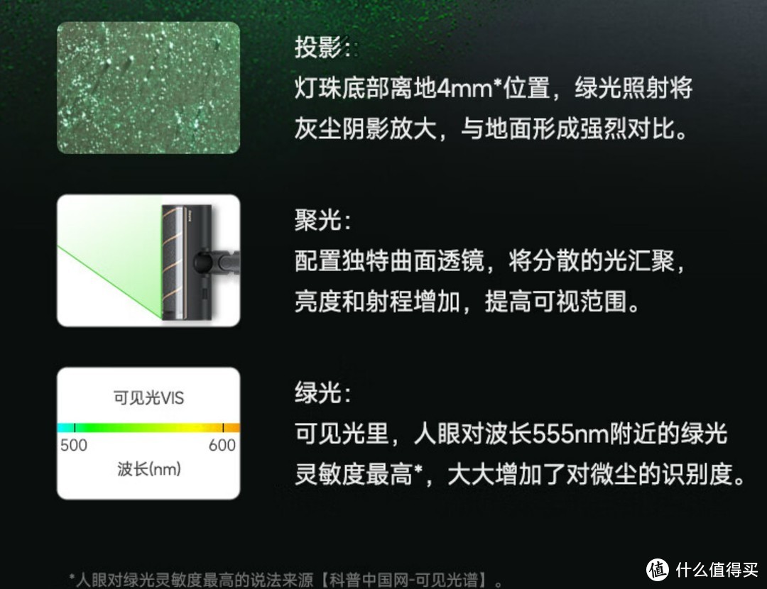 绿光显尘，强劲吸力，滚刷贴边-让清洁无遗漏的追觅V12S吸尘器