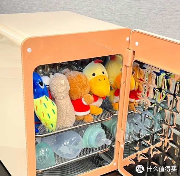 小白熊消毒柜婴儿专用奶瓶玩具宝宝紫外线带烘干消毒器二合一体机