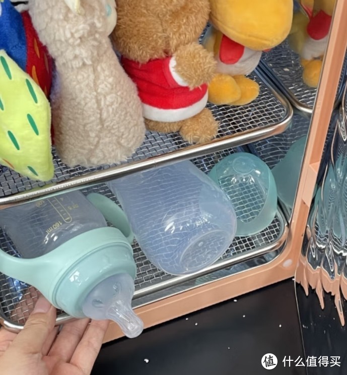 小白熊消毒柜婴儿专用奶瓶玩具宝宝紫外线带烘干消毒器二合一体机