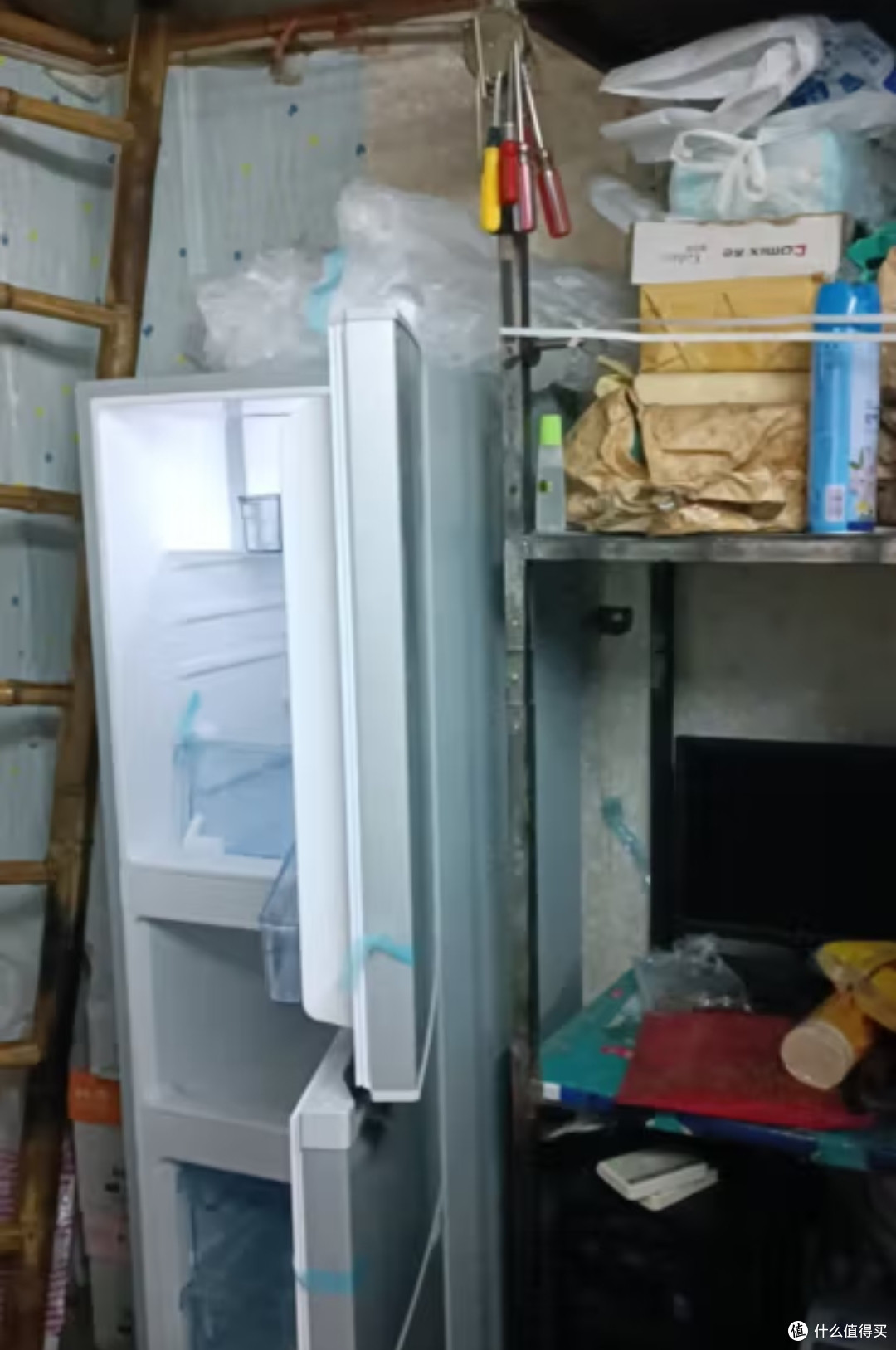 hyundai(韩国现代)108升三门小冰箱 多门小型迷你租房宿舍电冰箱节能