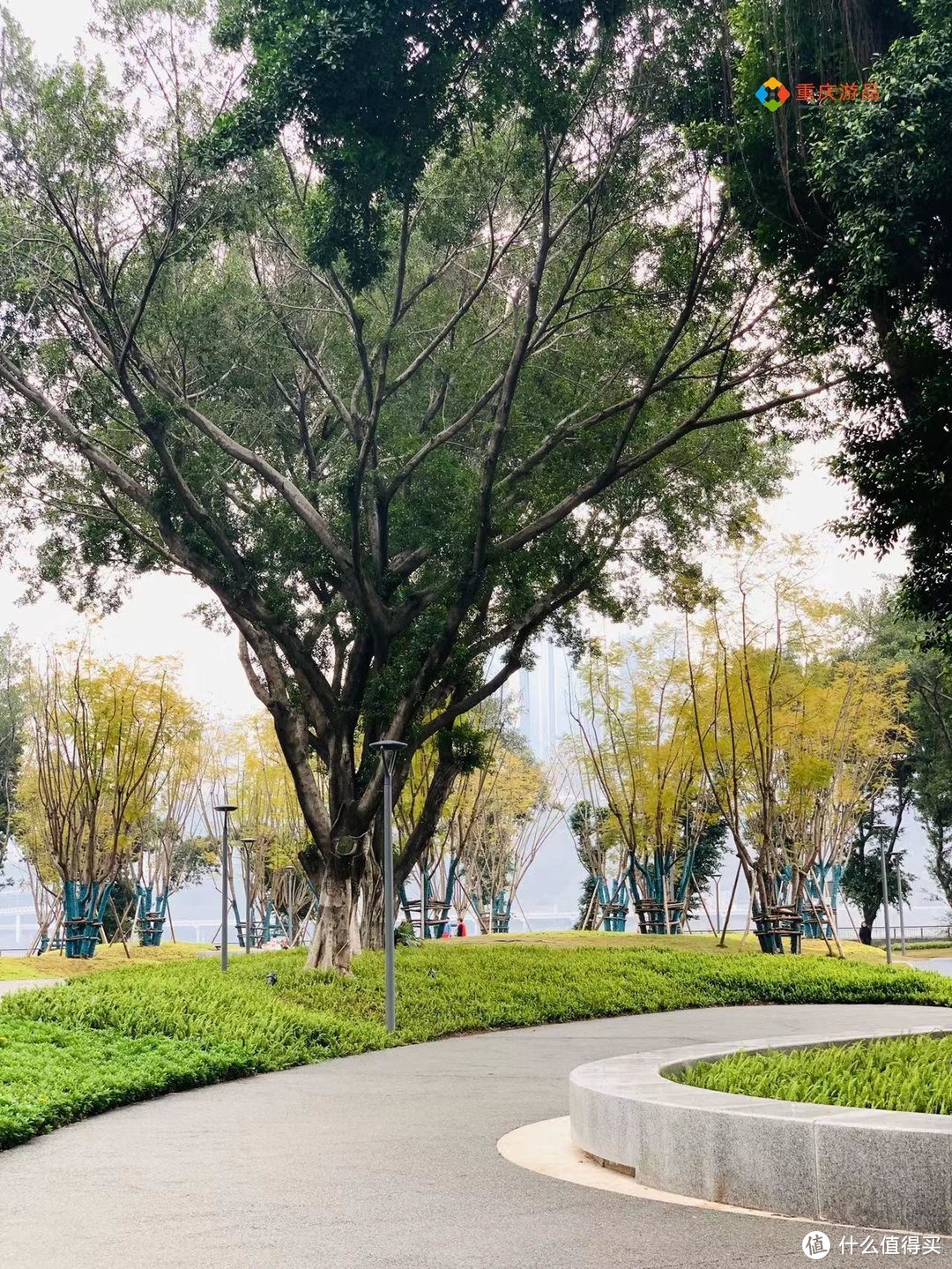 重庆珊瑚公园的新生，草坪、跑道、拱门，老重庆人都认不出来了！