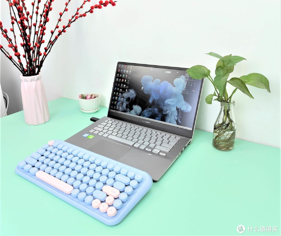 B.O.W K500D无线键盘，支持多设备共联+超高颜值，弹指之间更愉悦