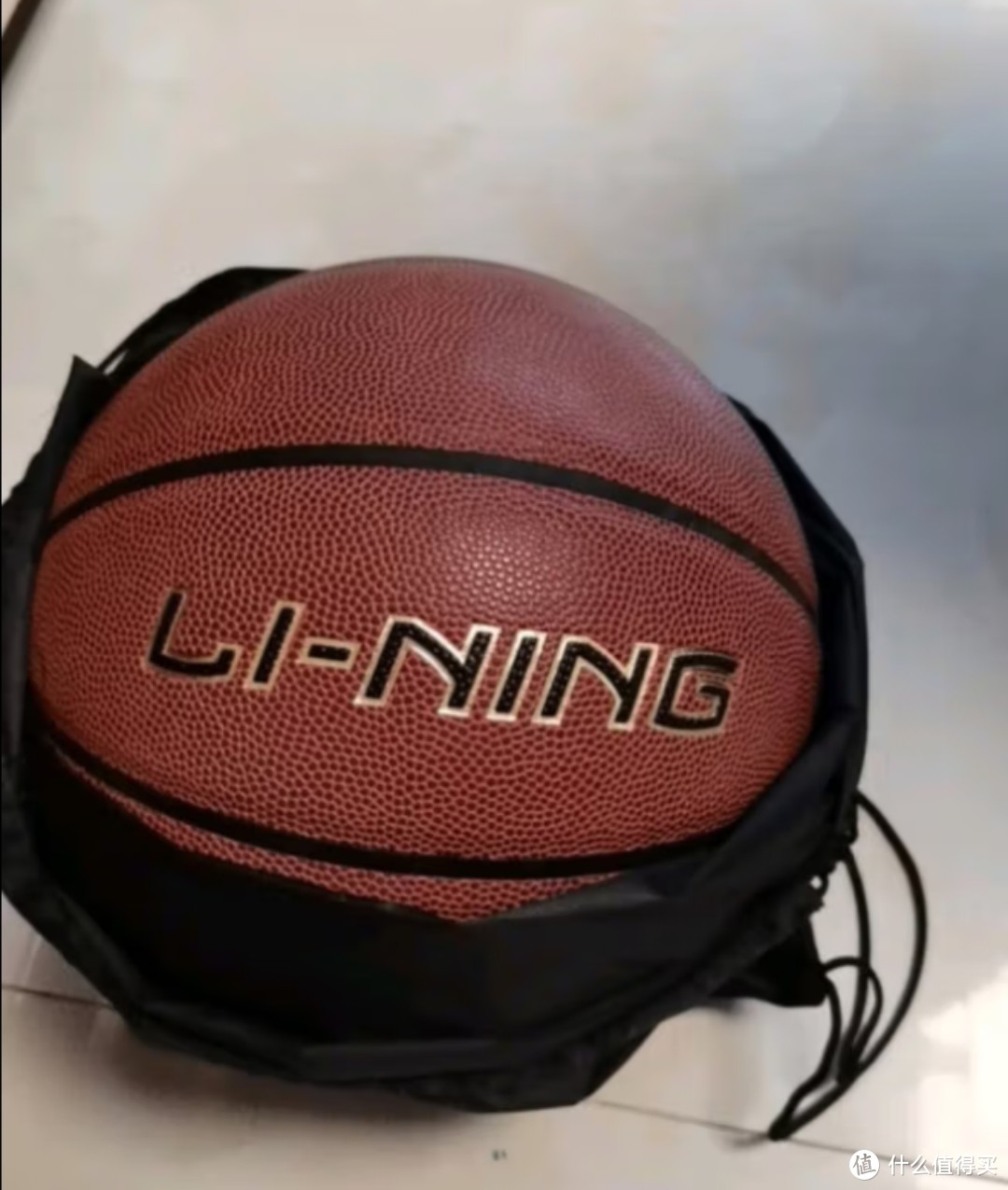 李宁（LI-NING）篮球7号标准CBA比赛用球成人室外青少年户外PU皮学生中考七号蓝球