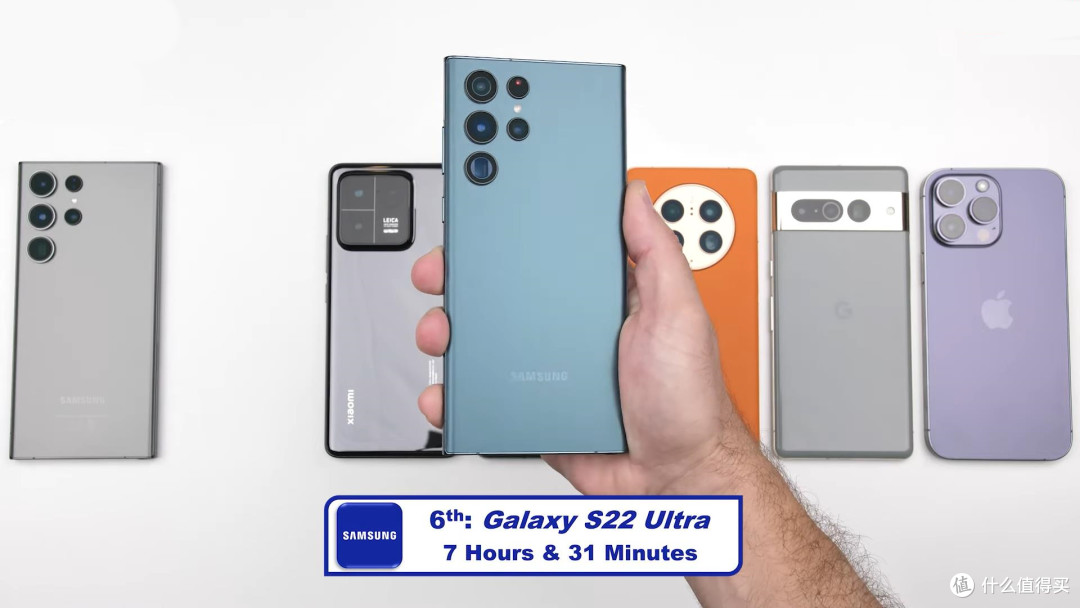 7部手机续航测试：华为Mate50Pro第5小米13Pro第4，第一特别强悍