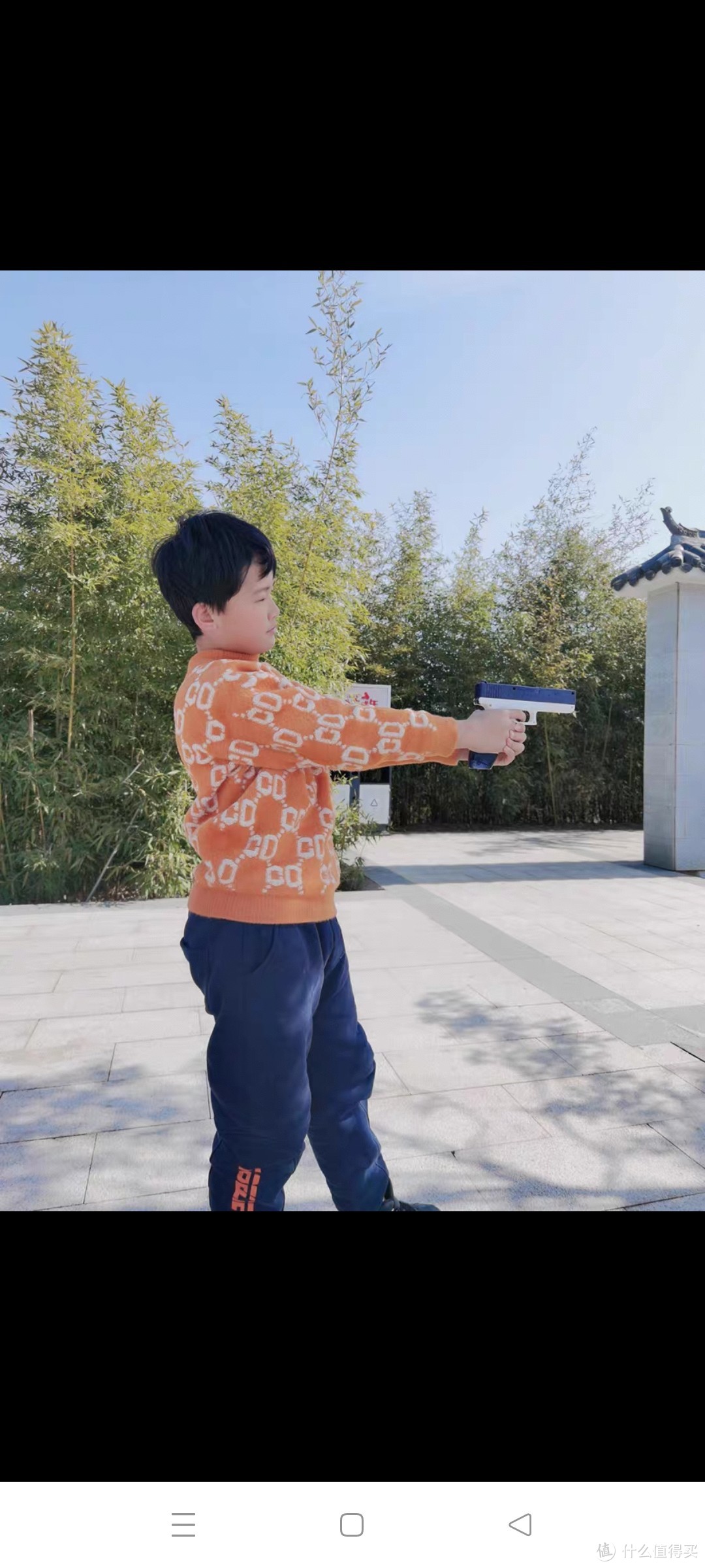 黑科技电动水枪玩具连发重火儿童高压强力呲水全自动喷水抢格洛克