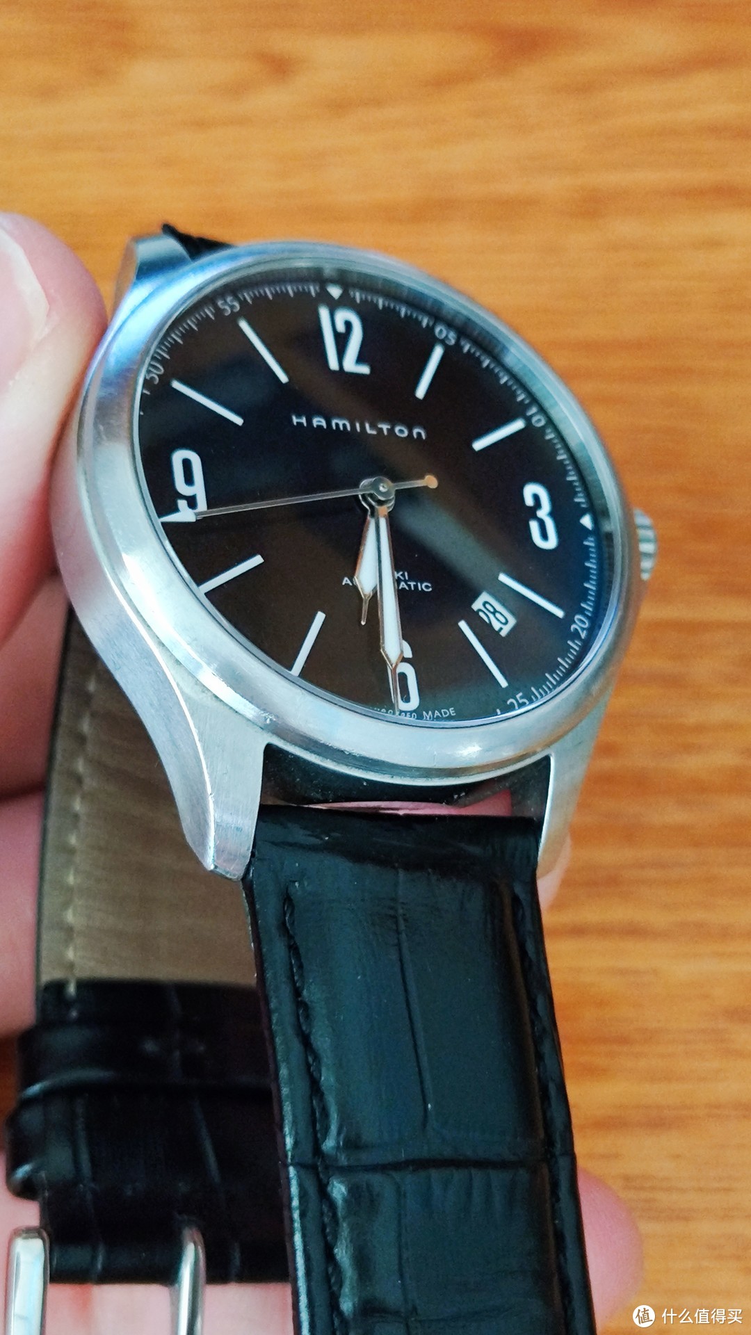 我最喜欢的汉密尔顿手表，卡其航空系列机械表，戴了好多年了