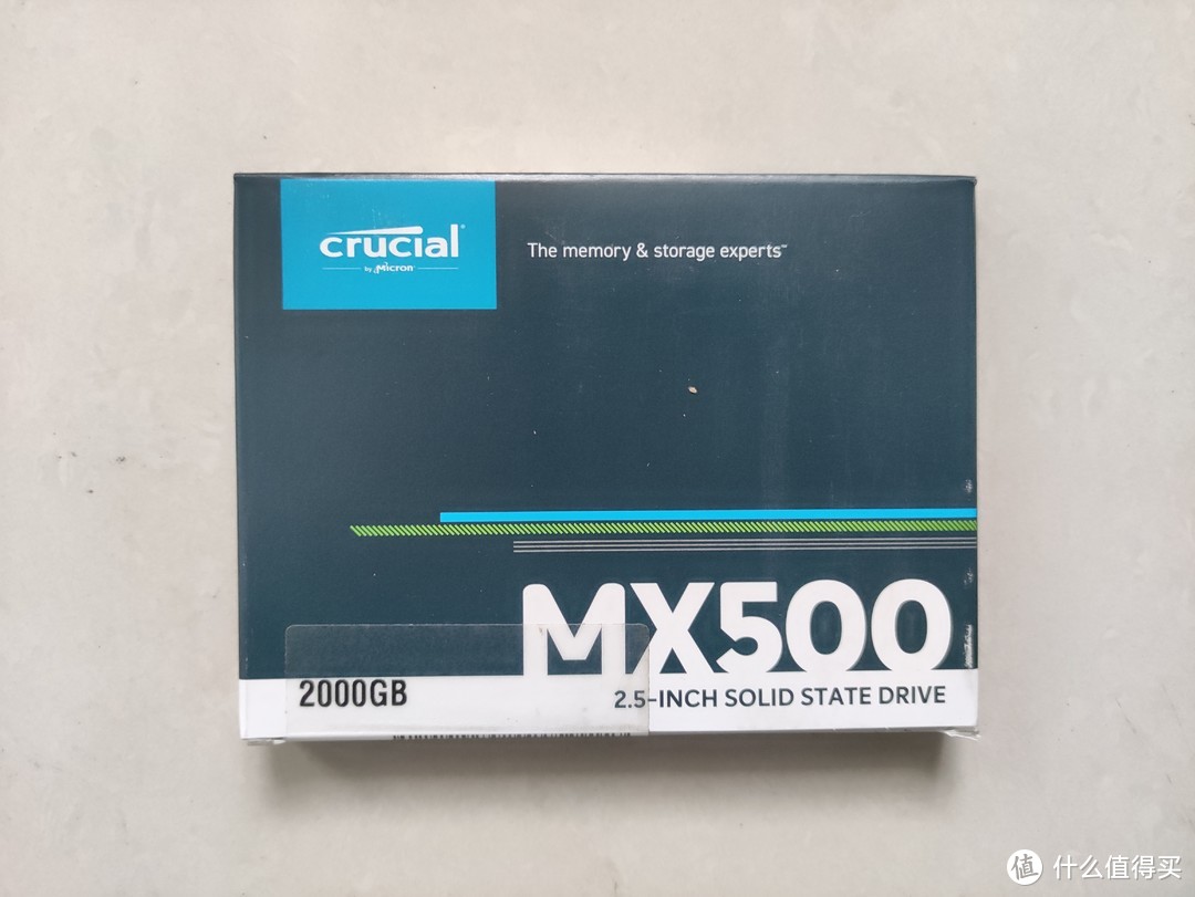 英睿达美光MX500固态硬盘2T分享