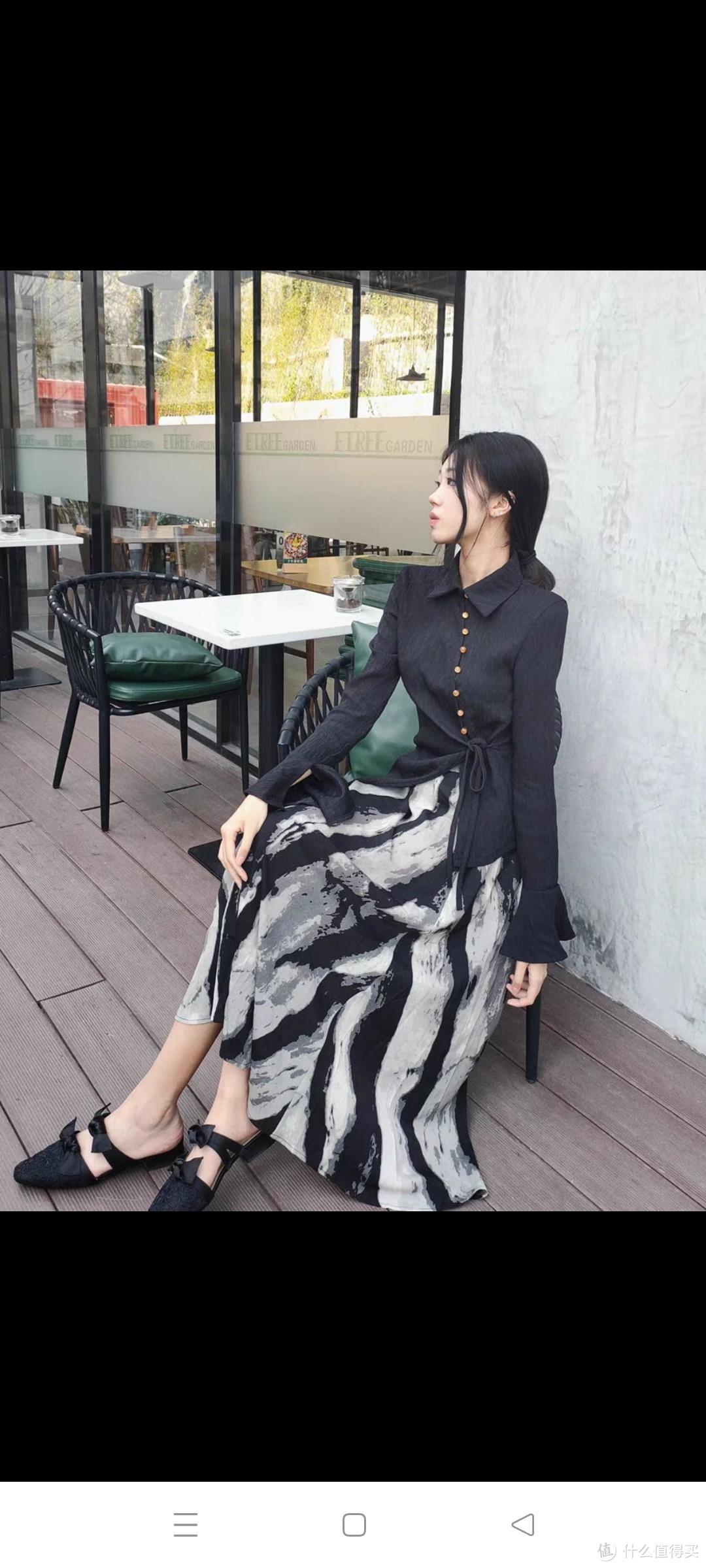 早春季新款女装显瘦新中式改良旗袍国潮民族国风黑色连衣裙子套装