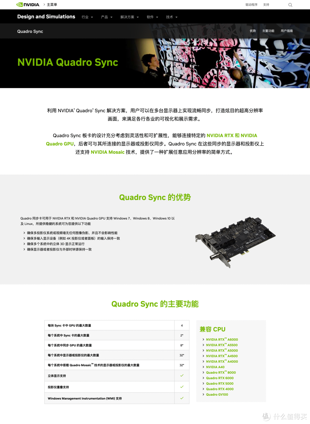 【16 - NVIDIA Quadro Sync】