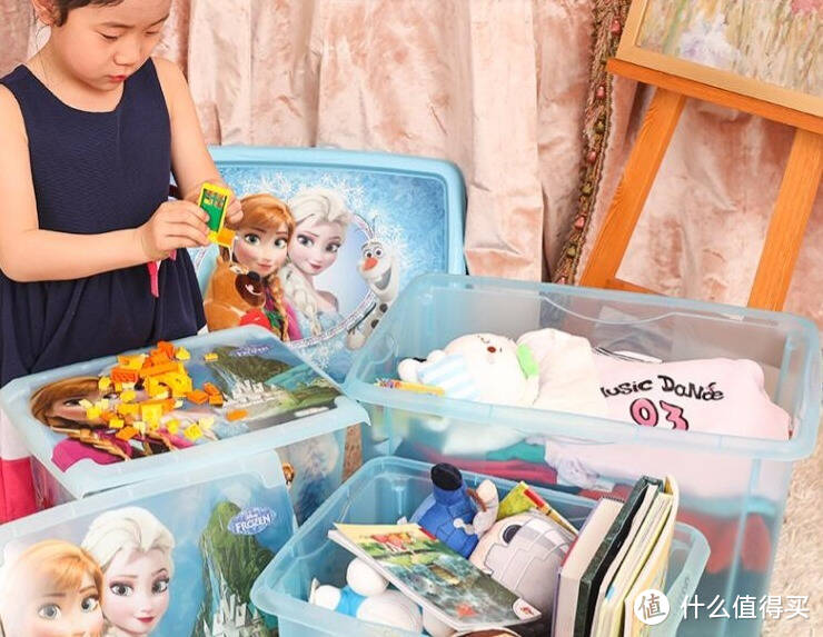 迪士尼儿童玩具收纳箱，助力孩子养成收纳好习惯