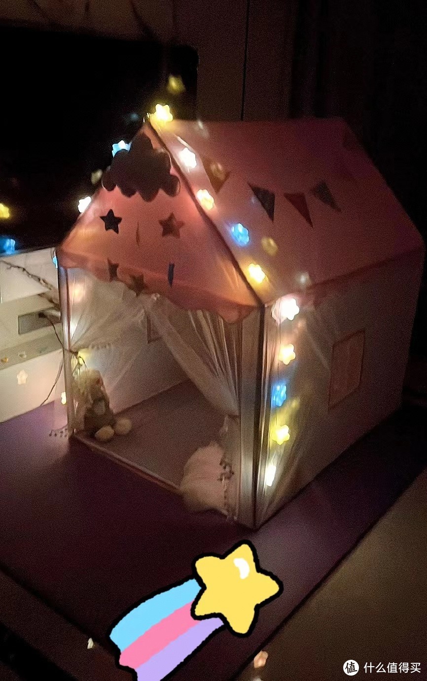 孩子房中的小房子之帐篷