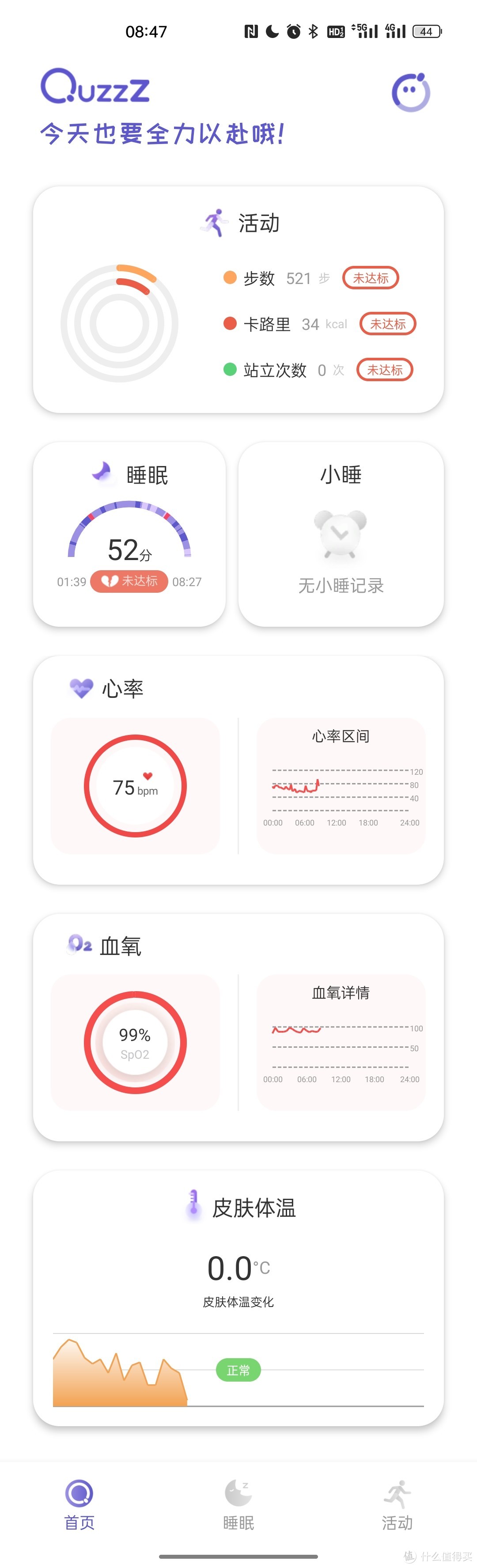 不喜欢带智能手环和智能手表咋办？可以试一下智能戒指（QuzzZ RING），小巧轻便很容易忘记它的存在！