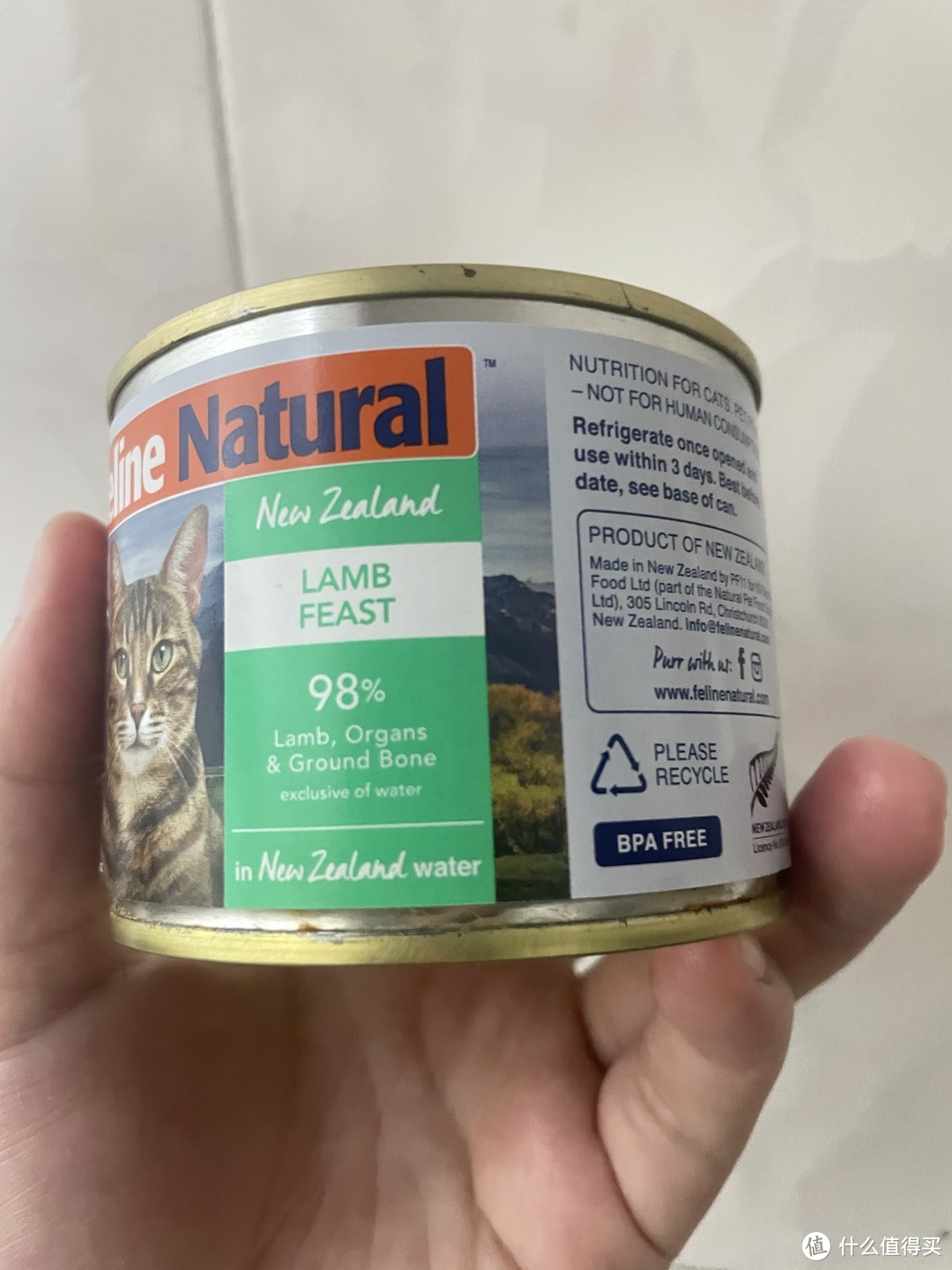 新西兰k9天然无谷主食猫罐头-羊肉口味