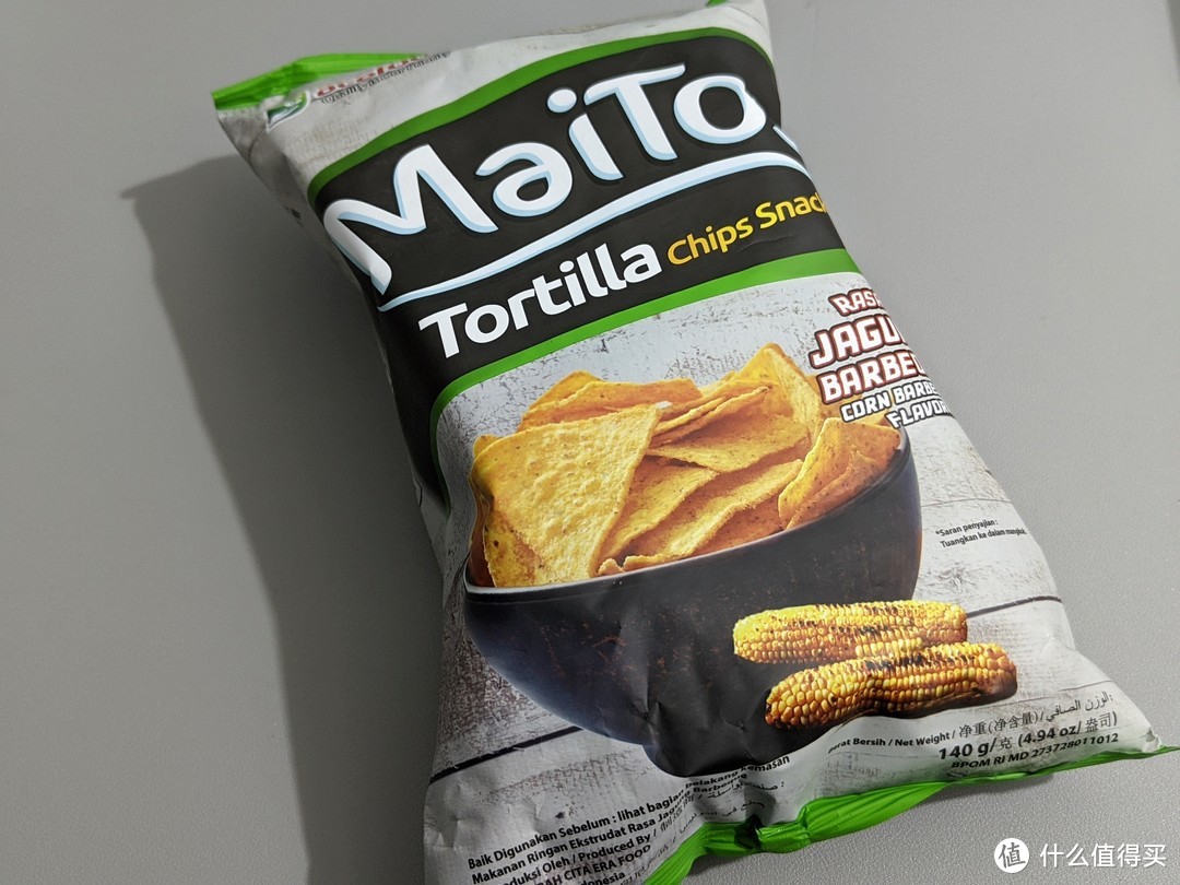 宅家吃货零食推荐-Maitos烧烤味玉米薯片-零食测评