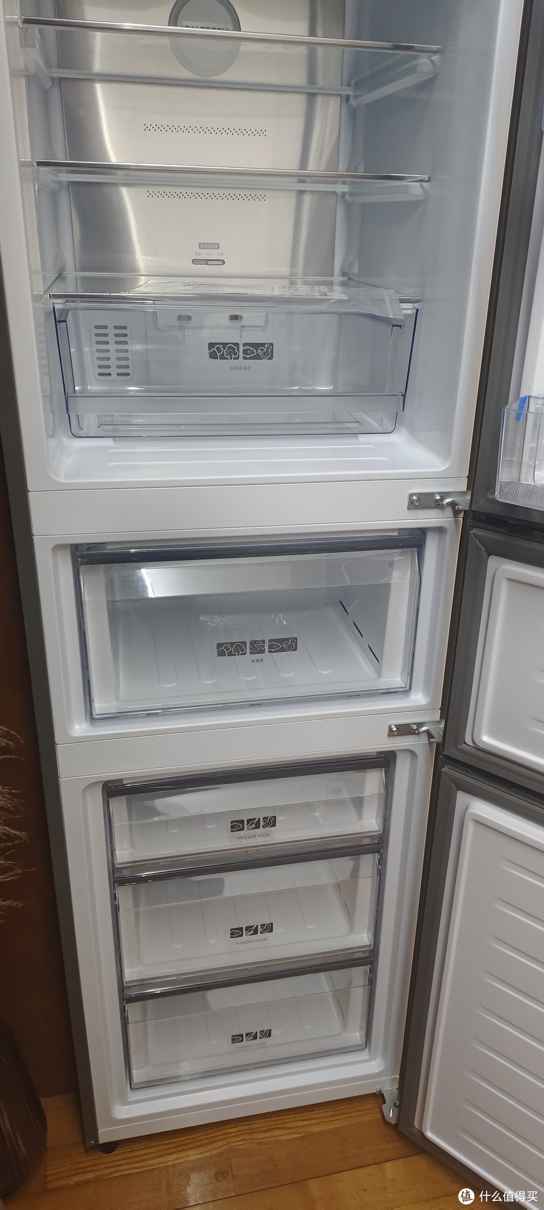 为什么我又选了夏普冰箱？（含产品说明书）SHARP三门冰箱家用 紧凑三开门省电/节能以旧换新BCD269WV
