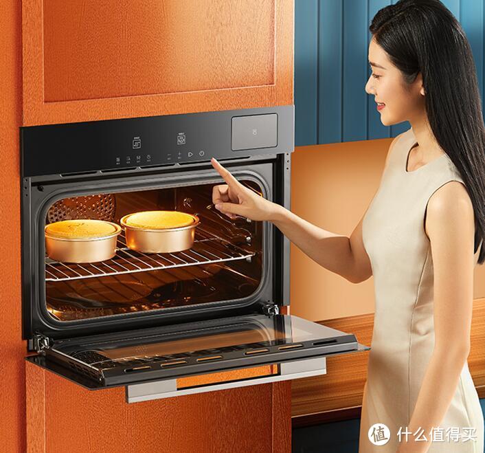 华帝嵌入式蒸烤箱一体机，厨房新选择！