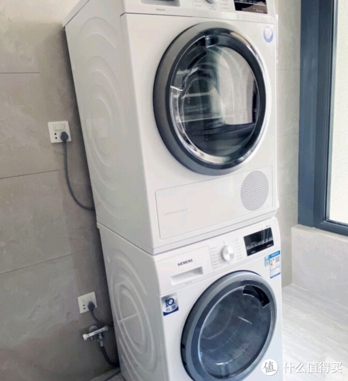 西门子10+9公斤洗衣机烘干机套装2602+5601