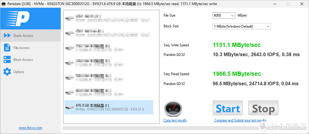 不要太相信测速软件！尤大师HP8-C3 USB4硬盘盒实测PCIe 4.0 NVMe M.2 SSD：金士顿KC3000 500GB测速分享